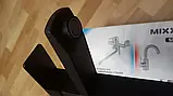 Високий чорний змішувач для умивальника Mixxus Німеччина, фото 4