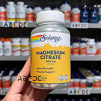 Solaray Magnesium citrate, магний цитрат, 133 мг, 90 капсул