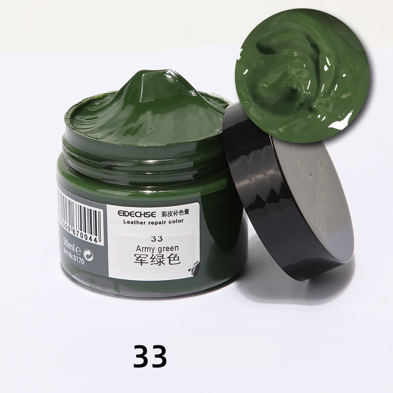 Рідка шкіра Eidechse 50 мл колір армійський зелений (Army green) для відновлення та реставрації кольору
