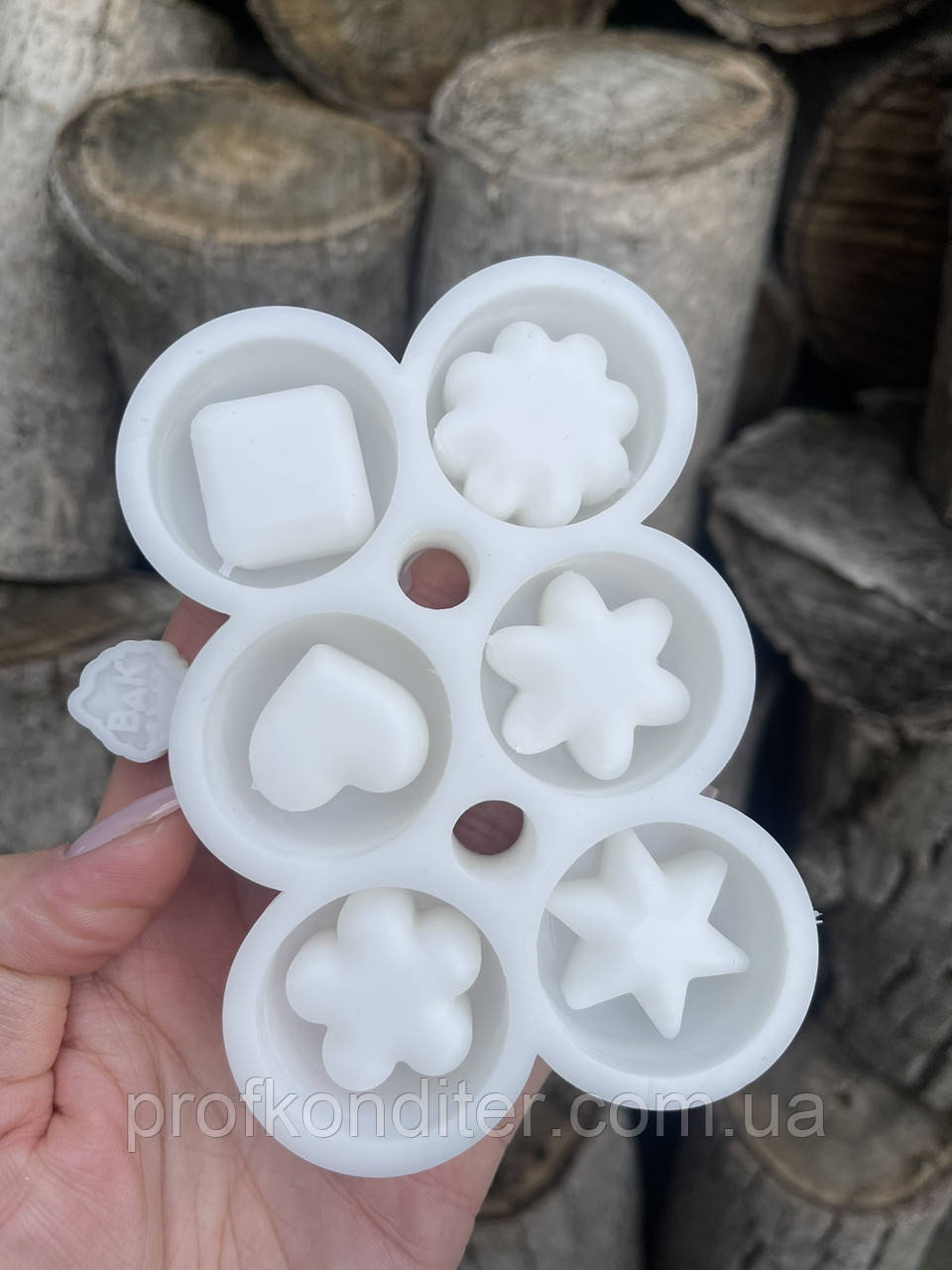 Ексклюзив! Силіконовий молд для шоколаду та ін "Цукерки з начинкою", фото 1