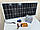 Резервне живлення для дома Led-Story Преміум комплект сонячна панель 100Вт з контролером, АКБ 40А 480Вт та Інвертором 12В 900Вт, фото 3