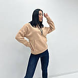 Однотонний батнік із капюшоном "Kerry" Батал, фото 6