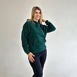 Однотонний батнік із капюшоном "Kerry" Батал, фото 5