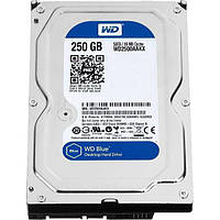 Жесткий диск 250GB Western Digital WD Blue 7200rpm 16MB 3.5" SATA III (WD2500AAKX), б/у