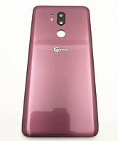 Задня кришка для LG G710 G7 ThinQ, рожева, Raspberry Rose, оригінал (54) + скло камери