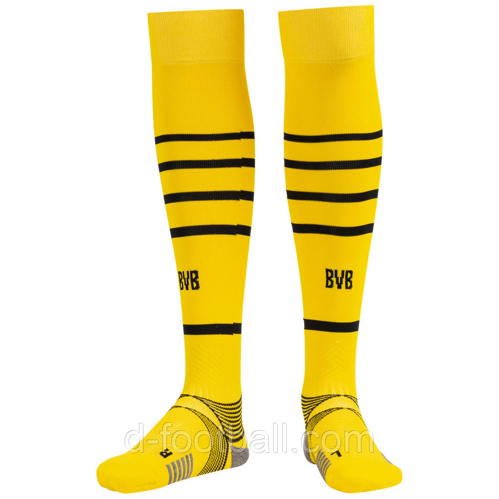 Футбольні гетри з логотипом Borussia Dortmund BVB PUMA 759099-01, Жовтий, Розмір (EU) — 4 (43-46)