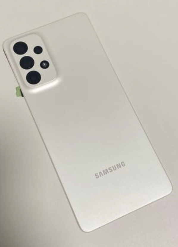 Задня кришка для Samsung A736B Galaxy A73 5G, біла, оригінал (54) + скло камери, фото 1