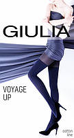 Колготки 180 ден теплі з імітацією високих ботфордів Giulia Voyage Up 180 синій колір розміри 3 4, фото 3