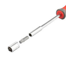Викрутка з комплектом насадок 16 од INTERTOOL VT-3345, фото 5
