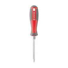Викрутка двостороння 100 мм PH2, SL6mm INTERTOOL VT-3344, фото 4