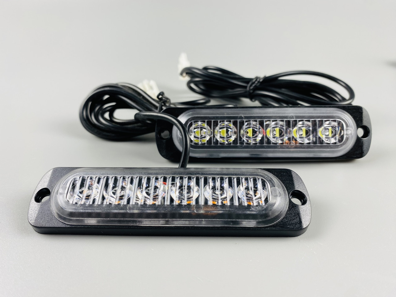 Маячок проблисковий стробоскоп 24 led діодів IP65 led chip 3030 6500K, автомобільний стробоскоп, фото 1