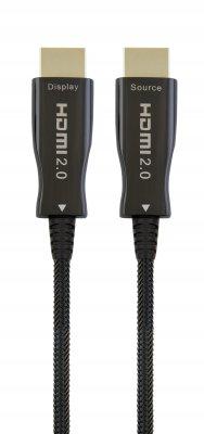 Кабель HDMI - HDMI 30м Cablexpert, v2.0 (оптичний (AOC)) (CCBP-HDMI-AOC-30M) (код 108913), фото 1