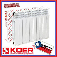 Радиатор биметалл Чехия 500/100 x 96мм Полный биметалл