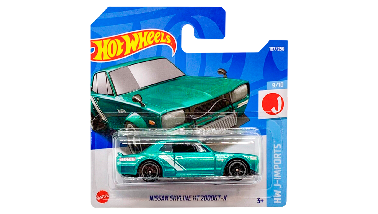 Машинка Базовая Hot Wheels Nissan Skyline H/T 2000GT-X Super