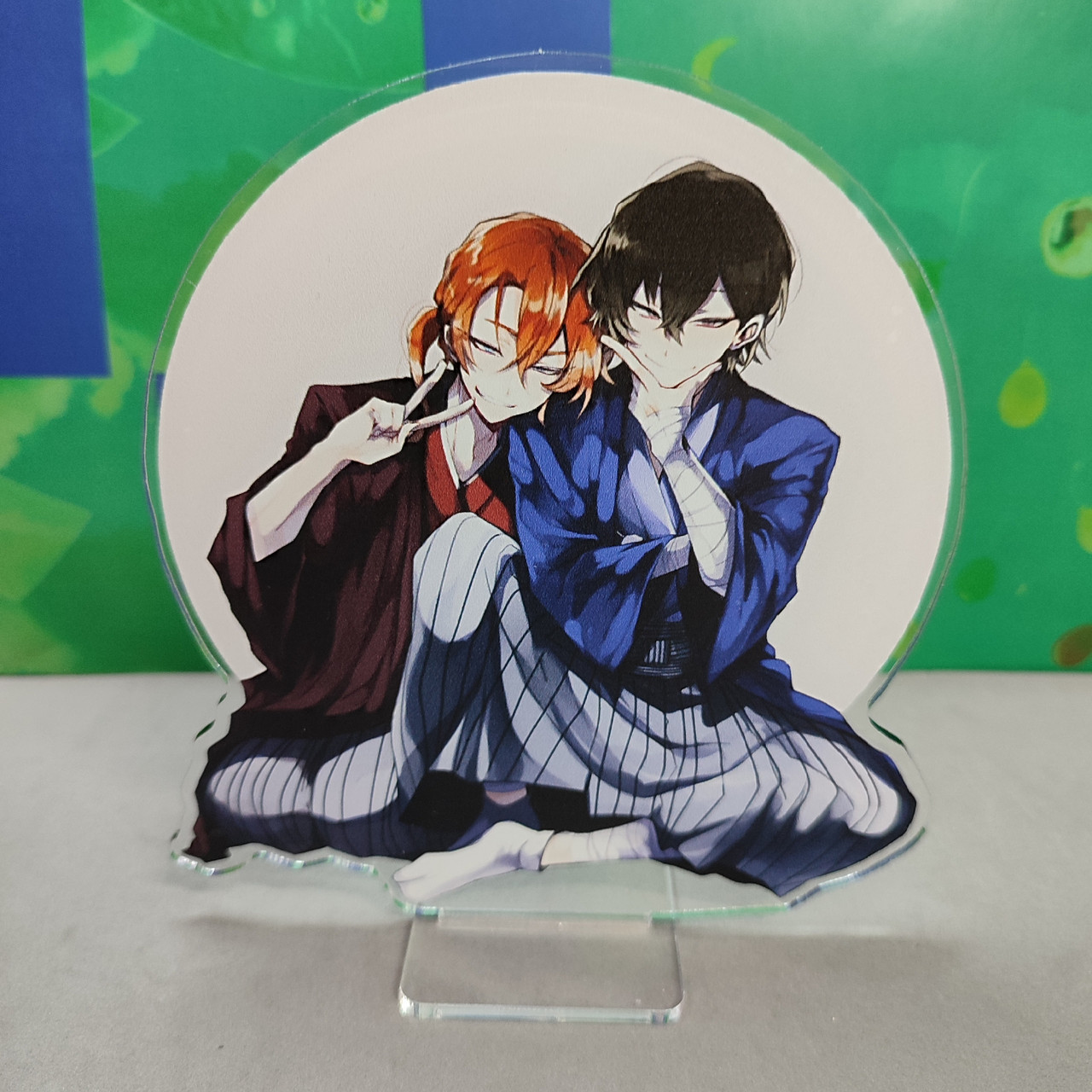 Акрилова статуетка Великий з бродячих псів Дазай і Чуя (15 см) / Bungou Stray Dogs, фото 1