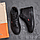 Чоловічі зимові шкіряні кросівки Black Classic, фото 10