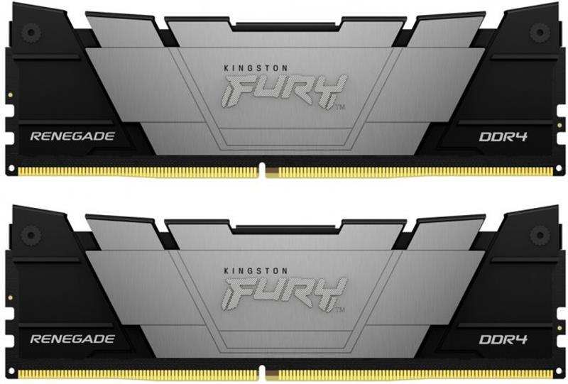 Оперативна пам'ять DDR4 2x16GB/3200 Kingston Fury Renegade Black (KF432C16RB12K2/32)