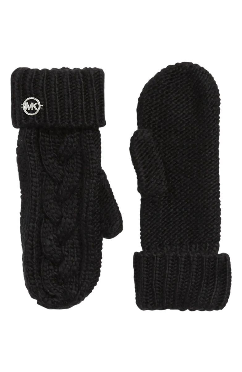 В'язані рукавиці Michael Kors з логотипом оригінал