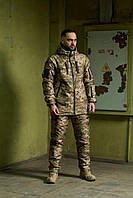 Зимний тактический комплект ВСУ пиксель, Качественная военная форма Pixel армейский костюм Terra REEF