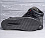 Чоловічі зимові черевики шкіряні чорні спортивні на хутрі від виробника 40-45 розмір (код:ВЛ-0331), фото 3