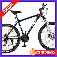 Спортивный горный велосипед алюминиевый 27 5 дюймов Profi G275EVEREST A275.1 черный