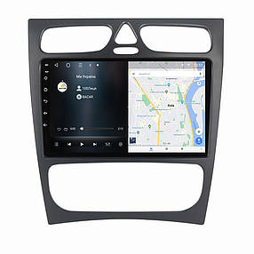 Штатна магнітола для Mercedes C CLK W203/W209/C200/C320/C350 2000-2005 BACAR 4/64Gb Individual, фото 2