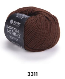 Чиста 100 % вовна IMPERIAL MERINO № 3311