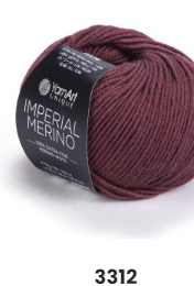 Чиста 100 % вовна  IMPERIAL MERINO № 3312
