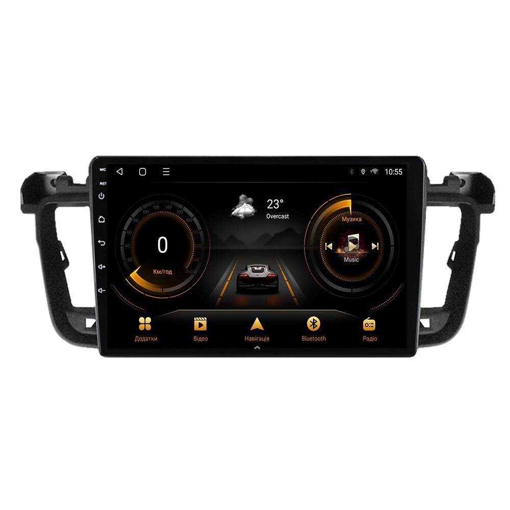 Штатна магнітола для Peugeot 508 2011-2018 BACAR 1/16Gb Optimal