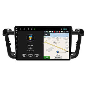 Штатна магнітола для Peugeot 508 2011-2018 BACAR 1/16Gb Optimal, фото 2
