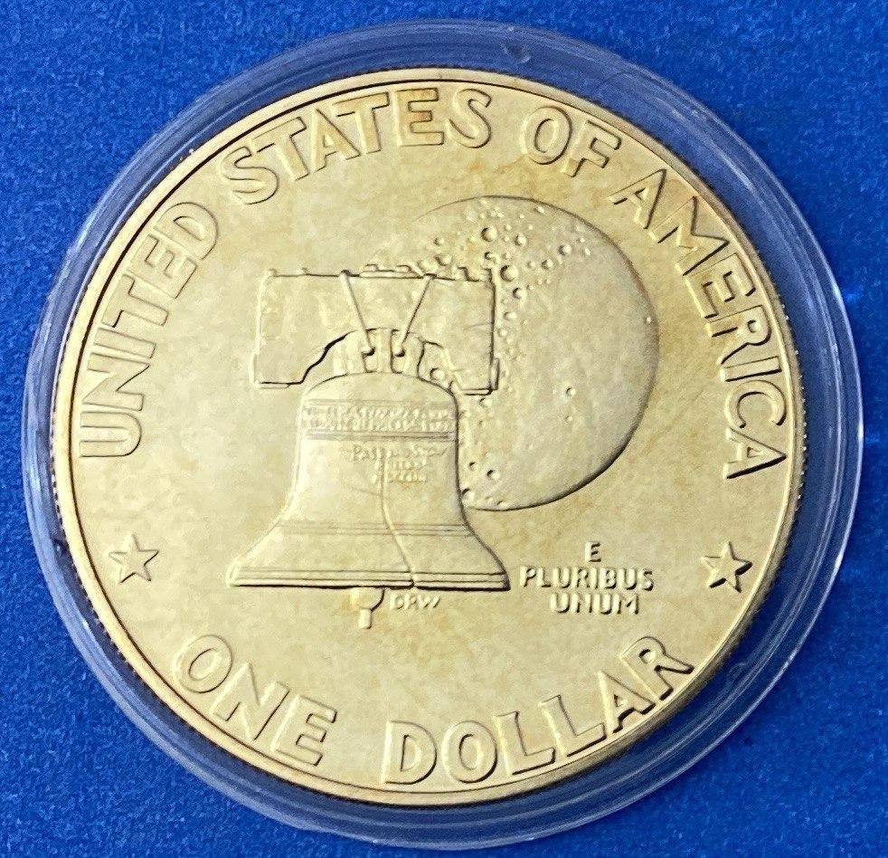Монета США 1 долар 1976 р. 200-літ підписання оформлення. (із набіра)