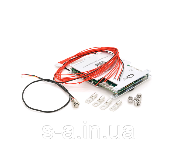 BMS плата JK-B2A8S20P для Li-Ion/LiFePo4/LTO 3S-8S, 200A, симетрія з Bluetooth
