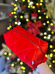 Косметичка червона