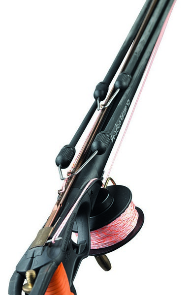 Підводний арбалет SALVIMAR VOODOO RAIL OPEN PRO + КОТУШКА 125 см, фото 1