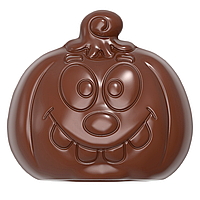 Форма для шоколаду "Гарбуз" L 52 мм W 56 мм H 23 мм V 2х4 шт./71,5 г серія HALLOWEEN Chocolate World FD-12050 CW