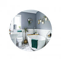 Дзеркало для ванної кімнати Qtap Scorpio R590 з LED-підсвічуванням та антизапітнінням QT14782001W