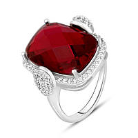 Серебряное кольцо Amari с рубином nano 4.22ct, вес изделия 7,36 гр (2114925) 19 размер