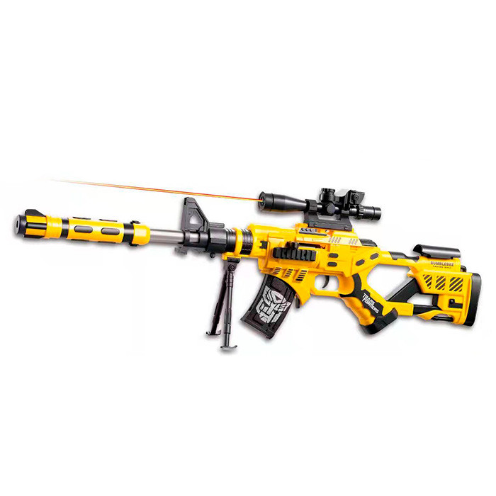 Пістолет бластер AK-9228A м'які кулі 20 шт., 2 кольори, фото 1