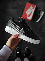 Nike AF1 low zip swoosh black 42