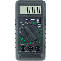 Компактный Мультиметр DT-181 тестер цифровой, щупы в комплекте, мультиметр с защитой, LW-298 электронный