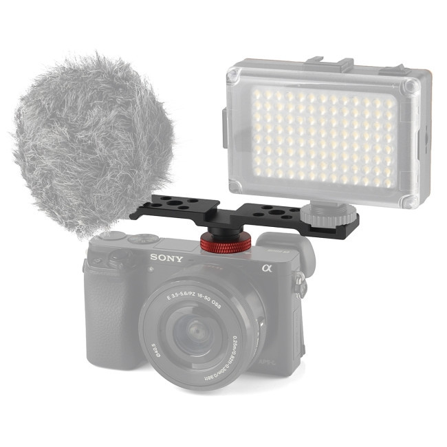 Холодний башмак потрійний Puluz PU523B, фото 1