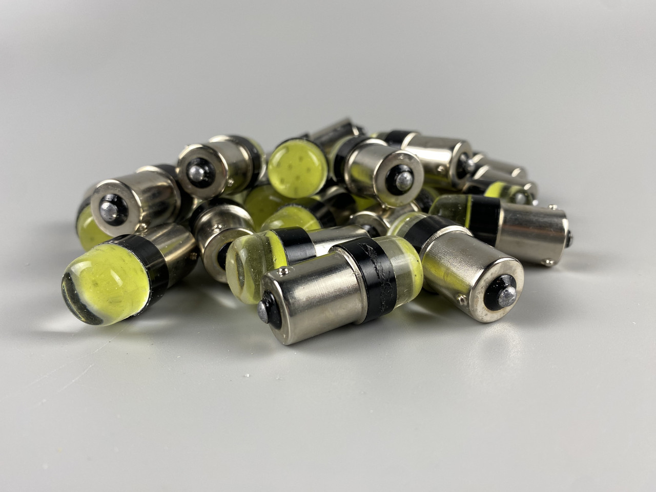 Лампа LED стоп-сигнал покажчик повороту 12V COB chip цоколь 1141 BAU15s, фото 1