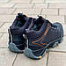 Чоловічі зимові черевики шкіряні спортивні на шнурівці 40-45 розмір від виробника (преміум серія), фото 5