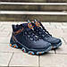 Чоловічі зимові черевики шкіряні спортивні на шнурівці 40-45 розмір від виробника (преміум серія), фото 9