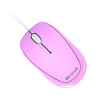 Компактная оптическая USB мышь Microsoft 500 розовая Microsoft Compact Optical Mouse 500 USB
