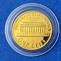Монета США 1 цент 1975 г. (Из набора Пруф)