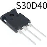 S30D40C Mospec  30A; 40V; SCHOTTKY BARRIER RECTIFIERS  TO-247AC (спільний катод), фото 3