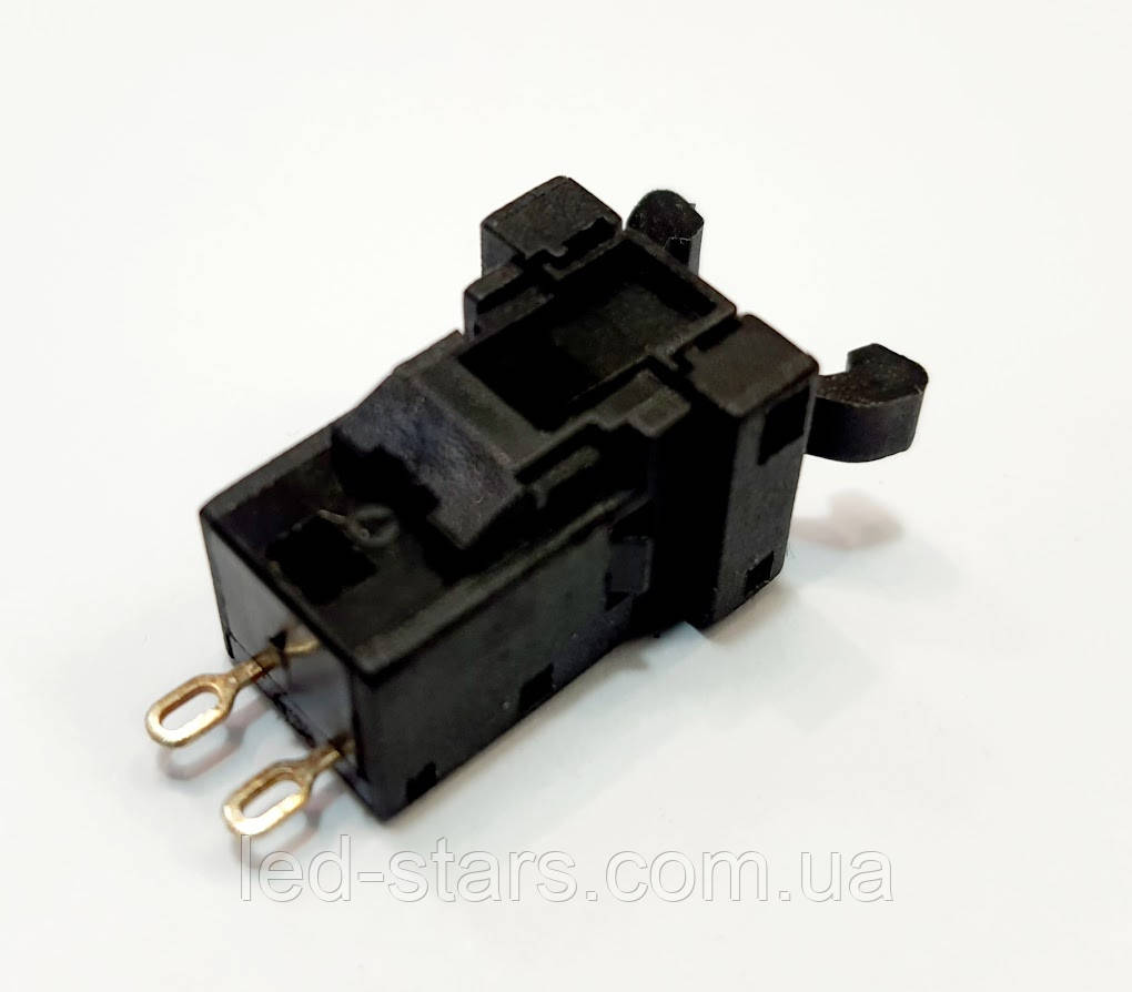 Засувка-фіксатор пружинний для оргтехніки PR-005 з контактом, фото 1