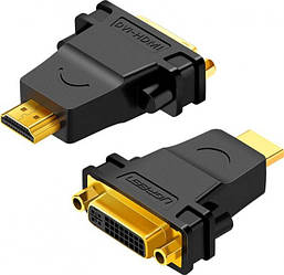 Адаптер перехідник Ugreen HDMI — DVI 24+5 Black (20123)