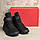 Чоловічі зимові черевики  Black, фото 6